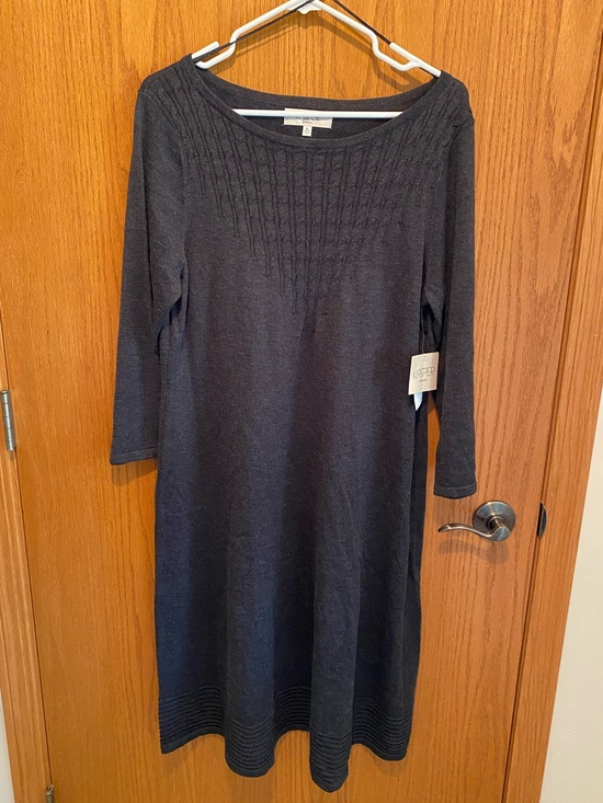 Kasper Dresses & Skirts - Kasper Women’s Long Sleeve Sweater Dress